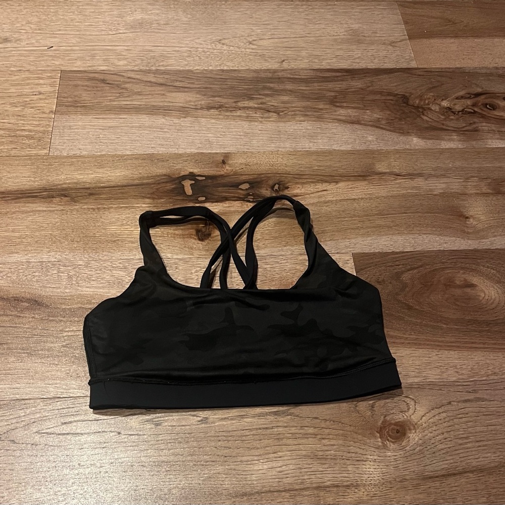 Lululemon camo bra! Size 8